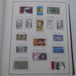 Collection timbres de France 1968-1998 en album Cérès.