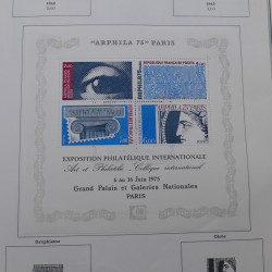 Collection timbres de France 1968-1998 en album Cérès.