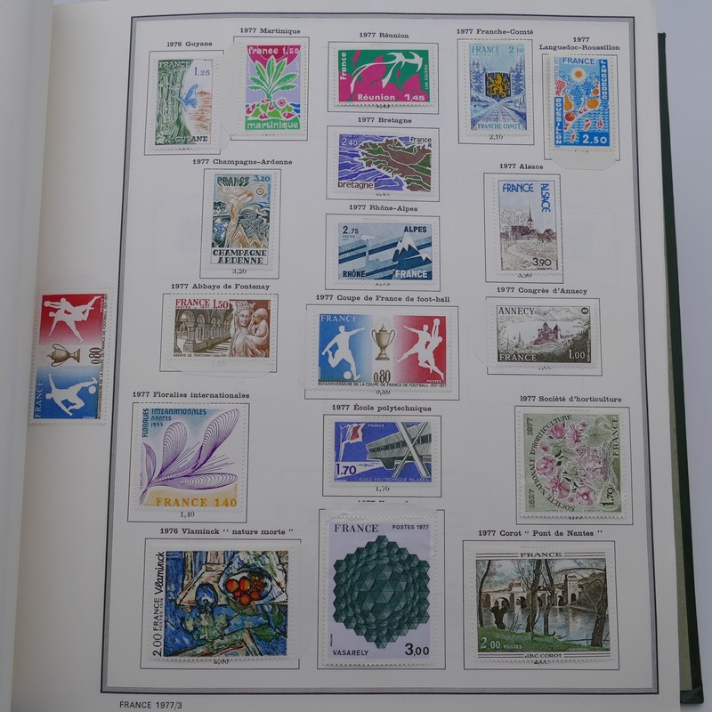 Collection timbres de France 1968-1998 en album Cérès. - Philantologie