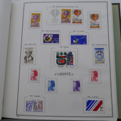 Collection timbres de France 1968-1998 en album Cérès.