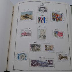 Collection timbres de France 1968-1998 en album Cérès.