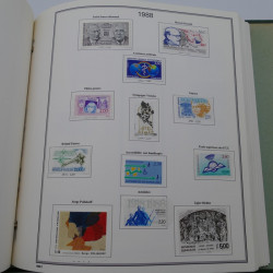 Collection timbres de France 1968-1998 en album Cérès.