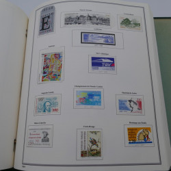 Collection timbres de France 1968-1998 en album Cérès.