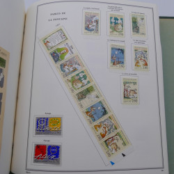 Collection timbres de France 1968-1998 en album Cérès.