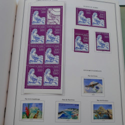 Collection timbres de France 1968-1998 en album Cérès.