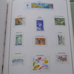 Collection timbres de France 1968-1998 en album Cérès.