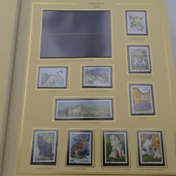 Collection timbres de France 1999-2002 neufs en album Cérès.