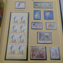 Collection timbres de France 1999-2002 neufs en album Cérès.
