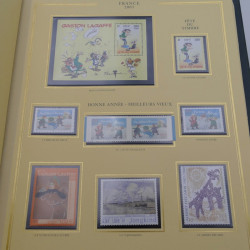 Collection timbres de France 1999-2002 neufs en album Cérès.