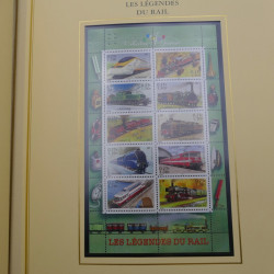 Collection timbres de France 1999-2002 neufs en album Cérès.