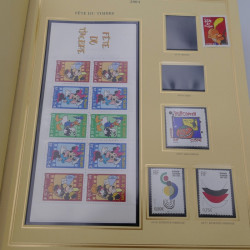 Collection timbres de France 2003-2006 neufs en album Présidence.