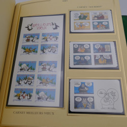Collection timbres de France 2003-2006 neufs en album Présidence.