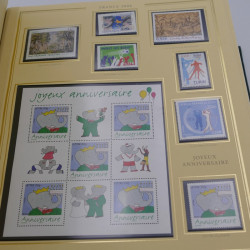 Collection timbres de France 2003-2006 neufs en album Présidence.
