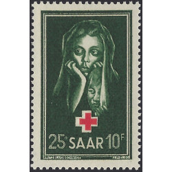 Sarre Croix-Rouge timbre N°292 neuf**.