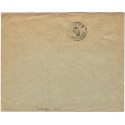 Enveloppe TSC 15c. Semeuse lignée "Bedford Petroleum Company" 1906, R.