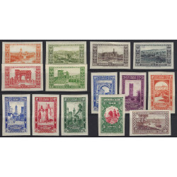 Algérie timbres N°87-100 série non dentelé neuf*. R