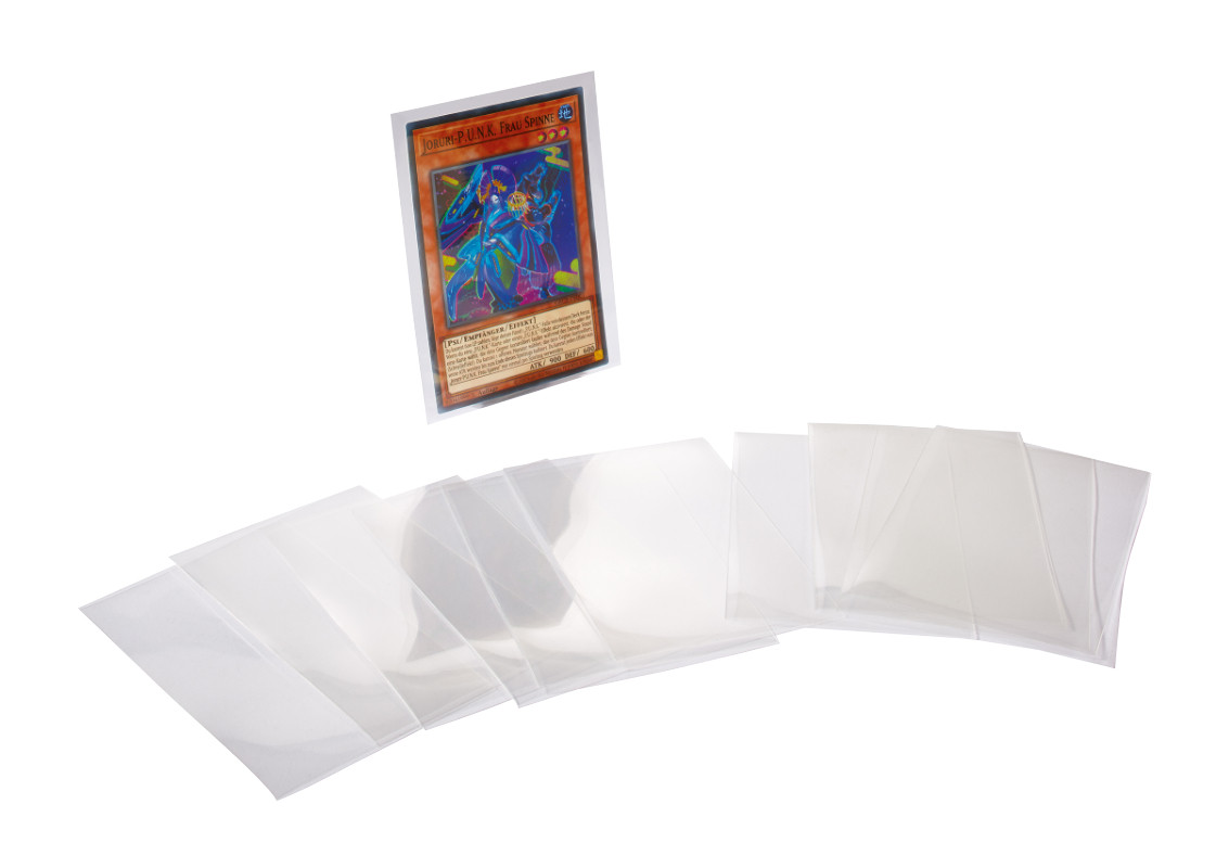 Pochettes Sleeves TCG Pro 62 x 90 mm pour cartes de jeux taille