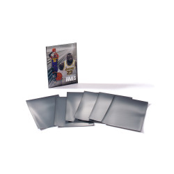 Pochettes Sleeves noires TCG Pro 67 x 92 mm pour cartes de jeux taille standard.
