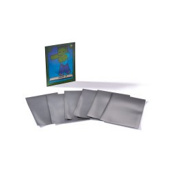 Pochettes Sleeves noires TCG Pro 67 x 92 mm pour cartes de jeux taille standard.