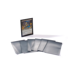 Pochettes Sleeves noires TCG Pro 67 x 92 mm pour cartes de jeux taille standard.
