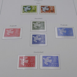 Collection timbres d'Europa 1960-1985 neufs**.