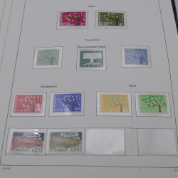 Collection timbres d'Europa 1960-1985 neufs**.