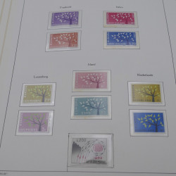 Collection timbres d'Europa 1960-1985 neufs**.