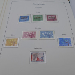 Collection timbres d'Europa 1960-1985 neufs**.