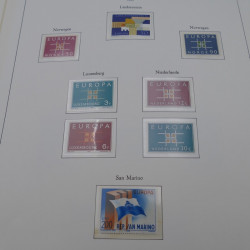 Collection timbres d'Europa 1960-1985 neufs**.