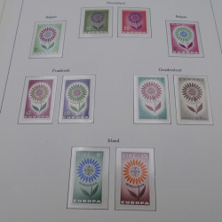 Collection timbres d'Europa 1960-1985 neufs**.