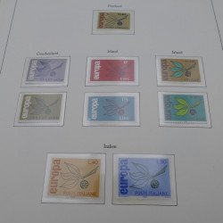 Collection timbres d'Europa 1960-1985 neufs**.