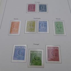 Collection timbres d'Europa 1960-1985 neufs**.