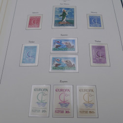 Collection timbres d'Europa 1960-1985 neufs**.