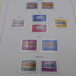 Collection timbres d'Europa 1960-1985 neufs**.