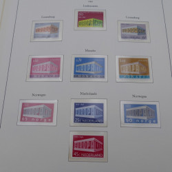 Collection timbres d'Europa 1960-1985 neufs**.