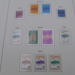 Collection timbres d'Europa 1960-1985 neufs**.