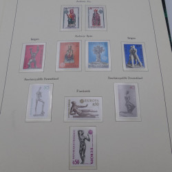 Collection timbres d'Europa 1960-1985 neufs**.