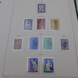 Collection timbres d'Europa 1960-1985 neufs**.