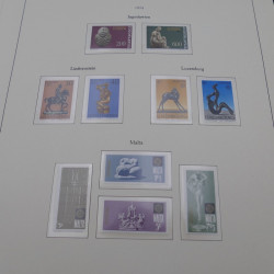 Collection timbres d'Europa 1960-1985 neufs**.