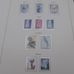 Collection timbres d'Europa 1960-1985 neufs**.