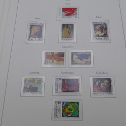 Collection timbres d'Europa 1960-1985 neufs**.