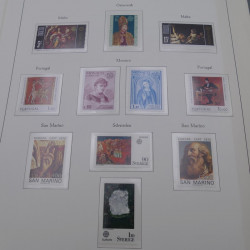 Collection timbres d'Europa 1960-1985 neufs**.