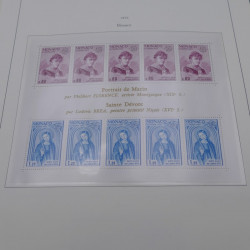 Collection timbres d'Europa 1960-1985 neufs**.