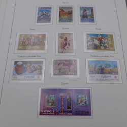 Collection timbres d'Europa 1960-1985 neufs**.