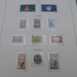 Collection timbres d'Europa 1960-1985 neufs**.