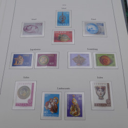 Collection timbres d'Europa 1960-1985 neufs**.