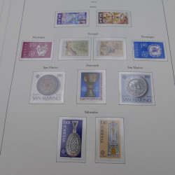 Collection timbres d'Europa 1960-1985 neufs**.