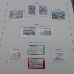 Collection timbres d'Europa 1960-1985 neufs**.