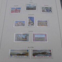 Collection timbres d'Europa 1960-1985 neufs**.