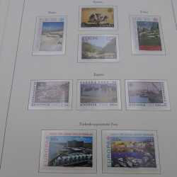 Collection timbres d'Europa 1960-1985 neufs**.